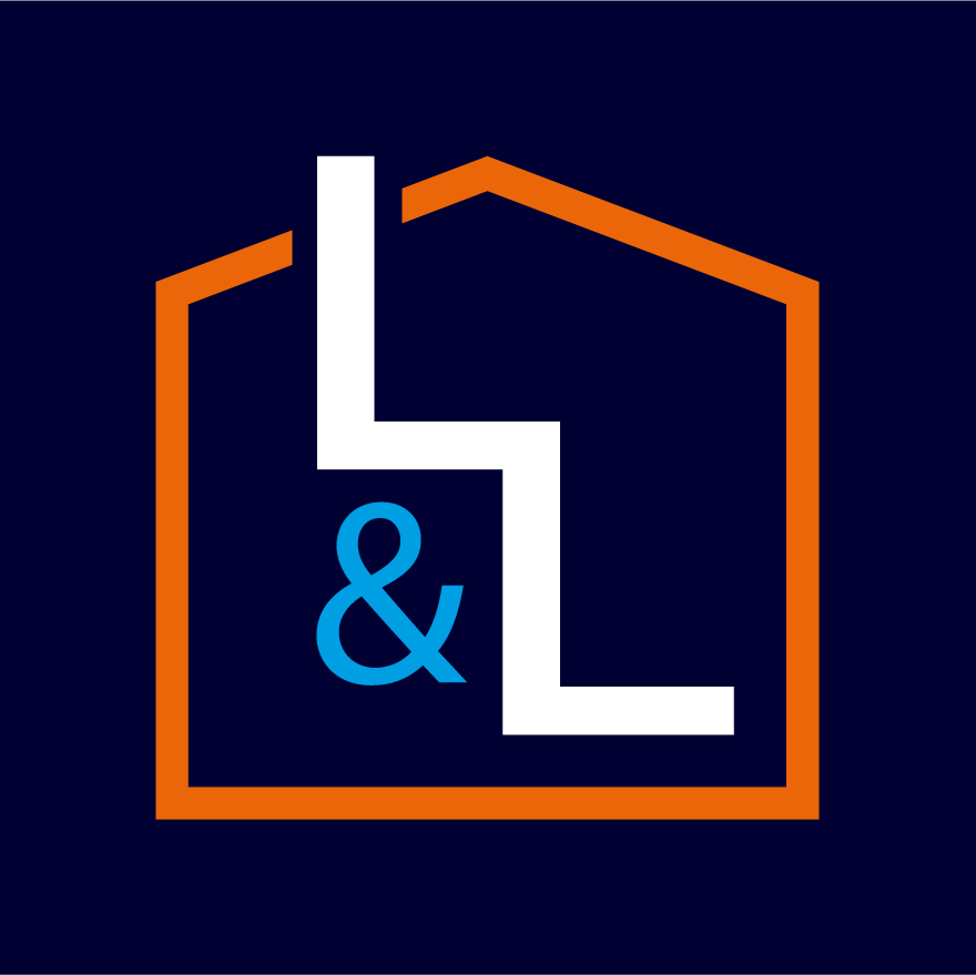 Reversed Loft and ladders symbol logo